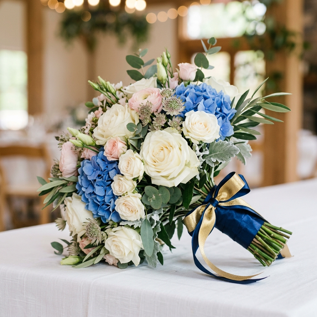 Wedding floral arrangement
